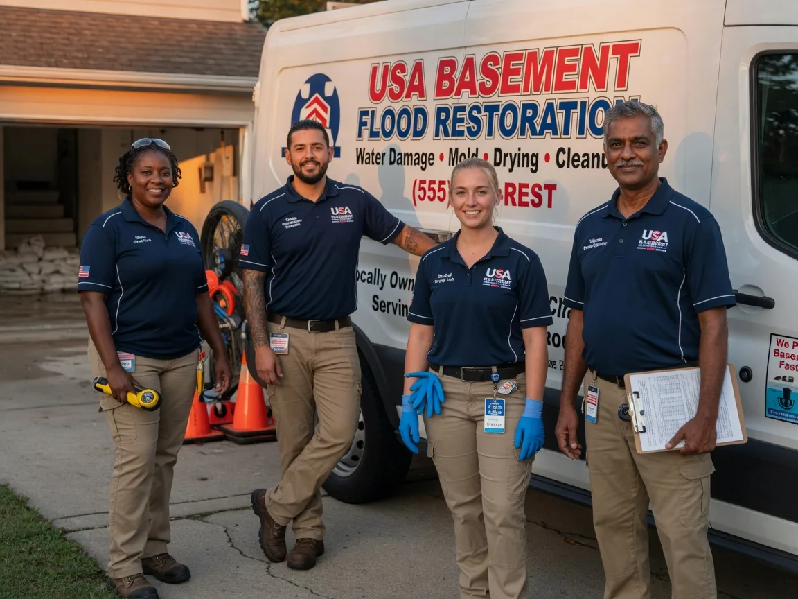 Basement Flood Cleanup company in Inverness, MS